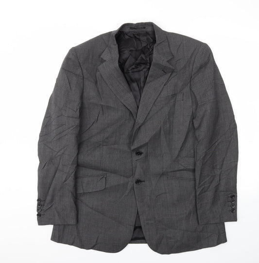 Brook Taverner Mens Grey   Jacket Blazer Size 40