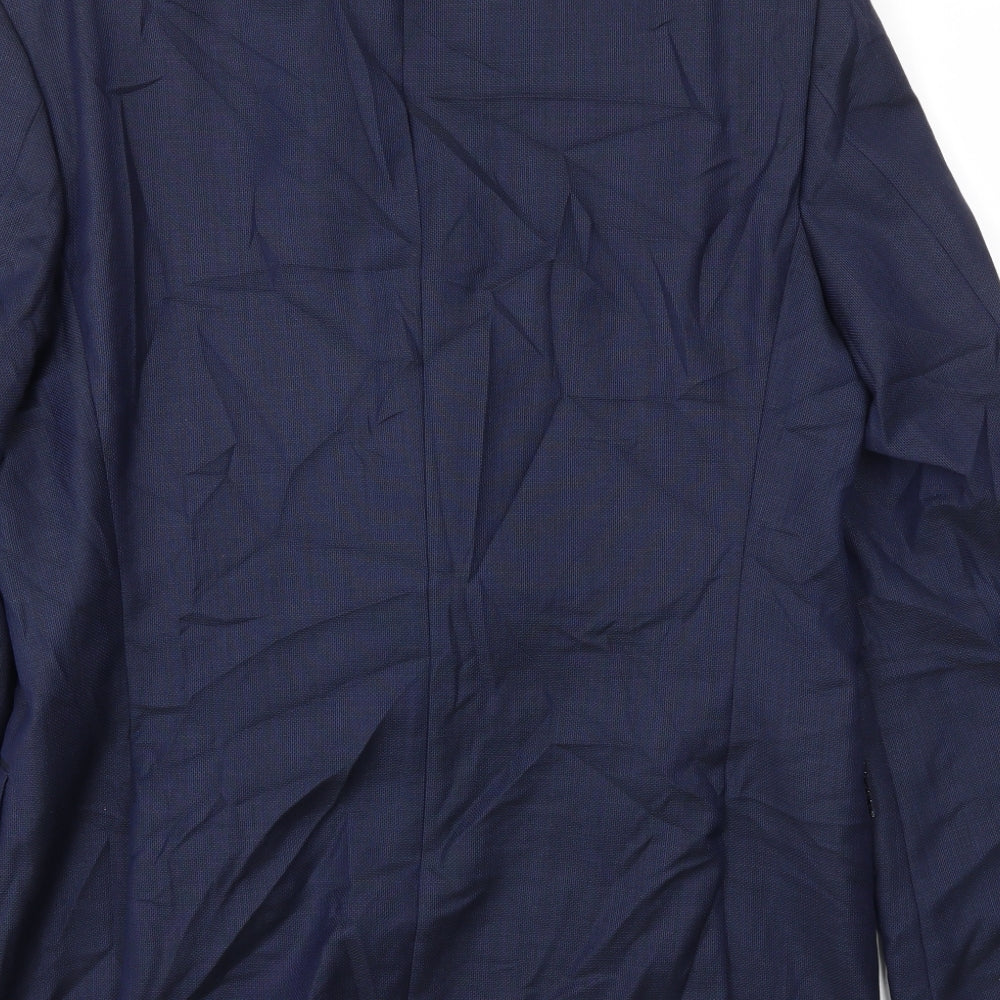 Preworn Mens Blue   Jacket Blazer Size 40