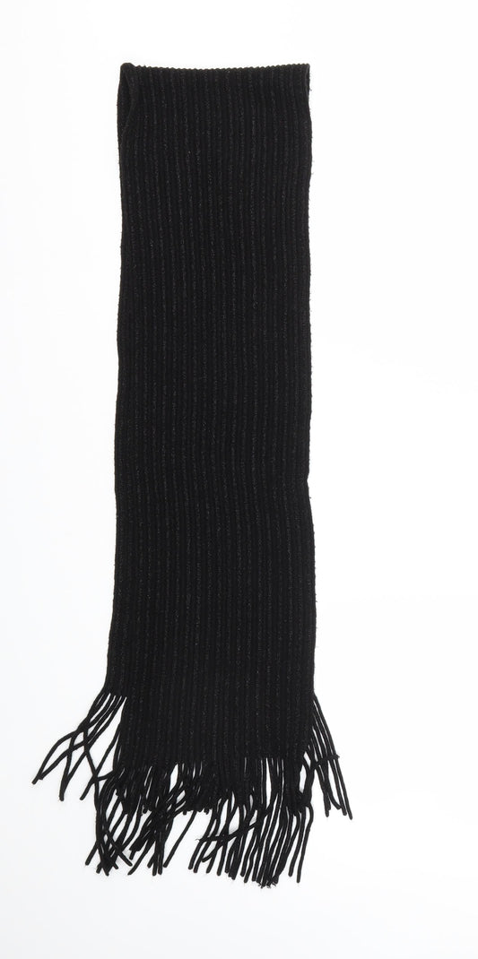 Preworn Unisex Black    Scarf