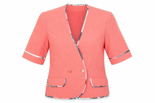 Hardob Womens Pink   Jacket Blazer Size 10