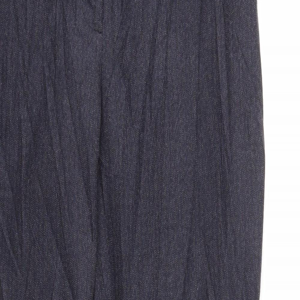 NEXT Womens Blue   Trousers  Size 10 L28 in