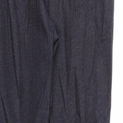 Next Womens Blue   Trousers  Size 10 L28 in