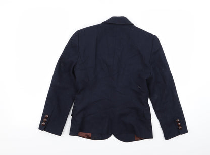 Topshop Womens Blue   Jacket Blazer Size 6
