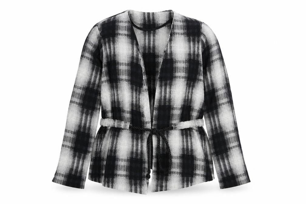 ASOS Womens Multicoloured Check  Jacket Blazer Size 16