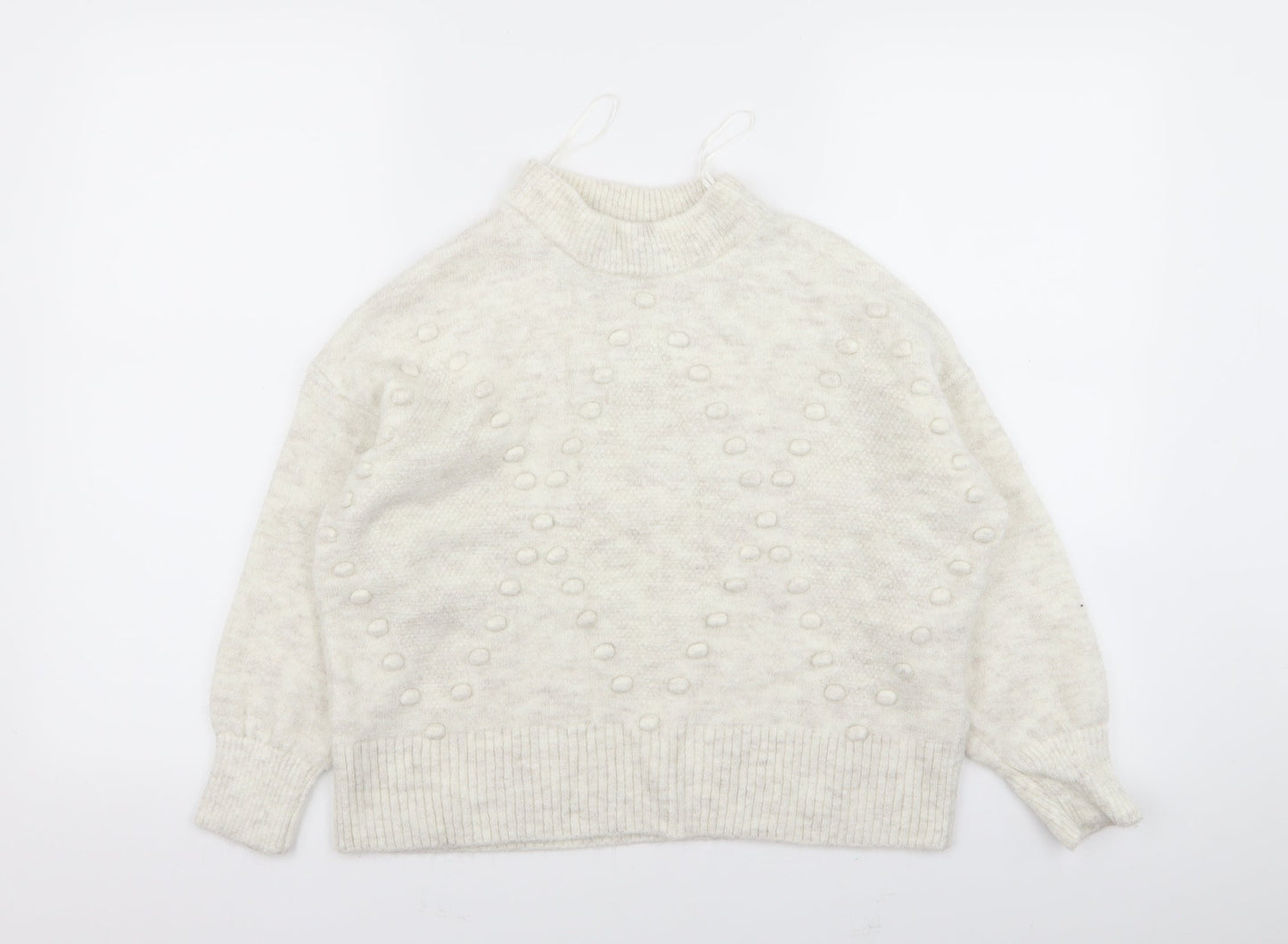 F&F Womens White   Pullover Jumper Size 6