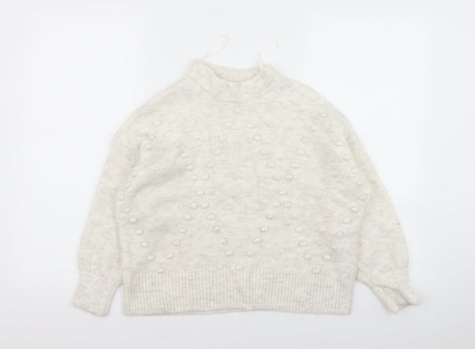 F&F Womens White   Pullover Jumper Size 6