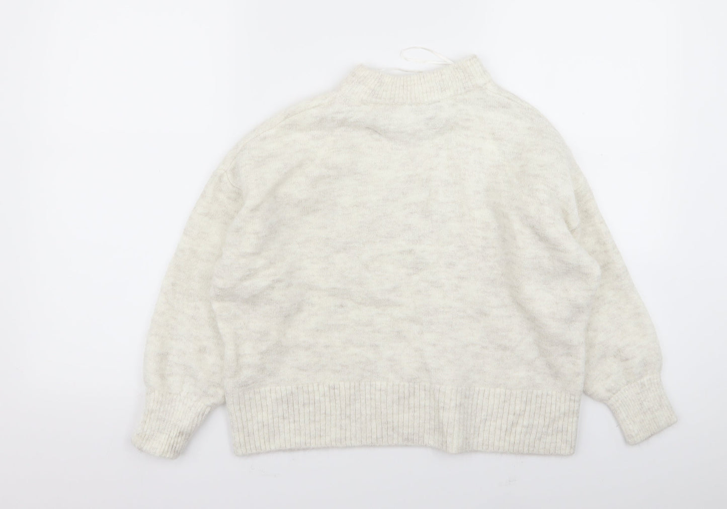 F&F Womens White   Pullover Jumper Size 6