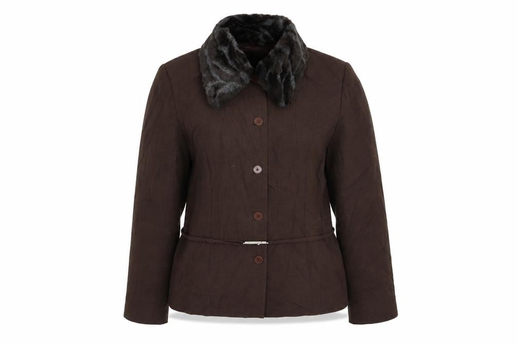 ccdk Womens Brown   Jacket Blazer Size 14
