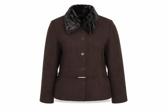 ccdk Womens Brown   Jacket Blazer Size 14