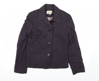 Next Womens Purple   Jacket Blazer Size 10