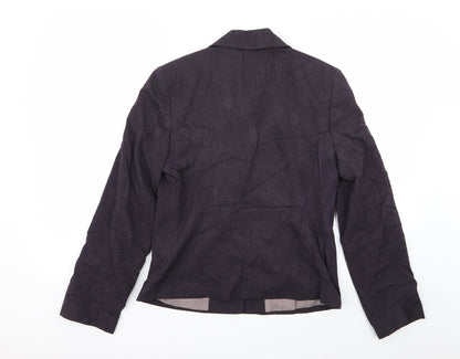 Next Womens Purple   Jacket Blazer Size 10