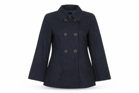 Per Una Womens Blue   Jacket Coat Size 14