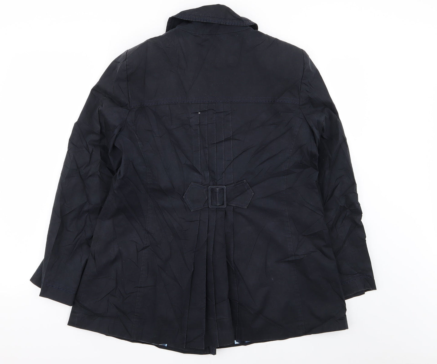 Per Una Womens Blue   Jacket Coat Size 14