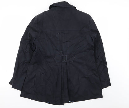 Per Una Womens Blue   Jacket Coat Size 14
