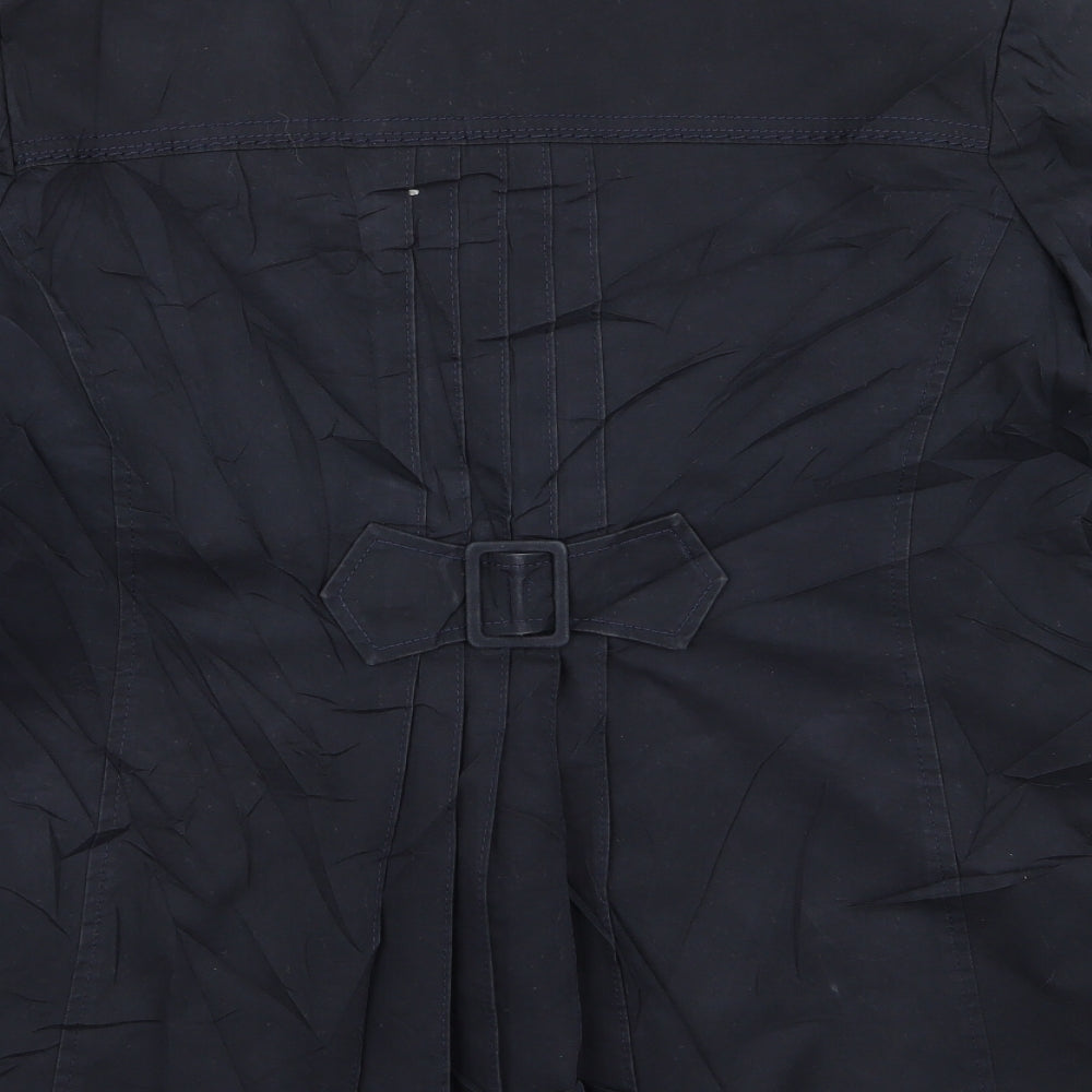 Per Una Womens Blue   Jacket Coat Size 14