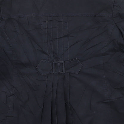 Per Una Womens Blue   Jacket Coat Size 14