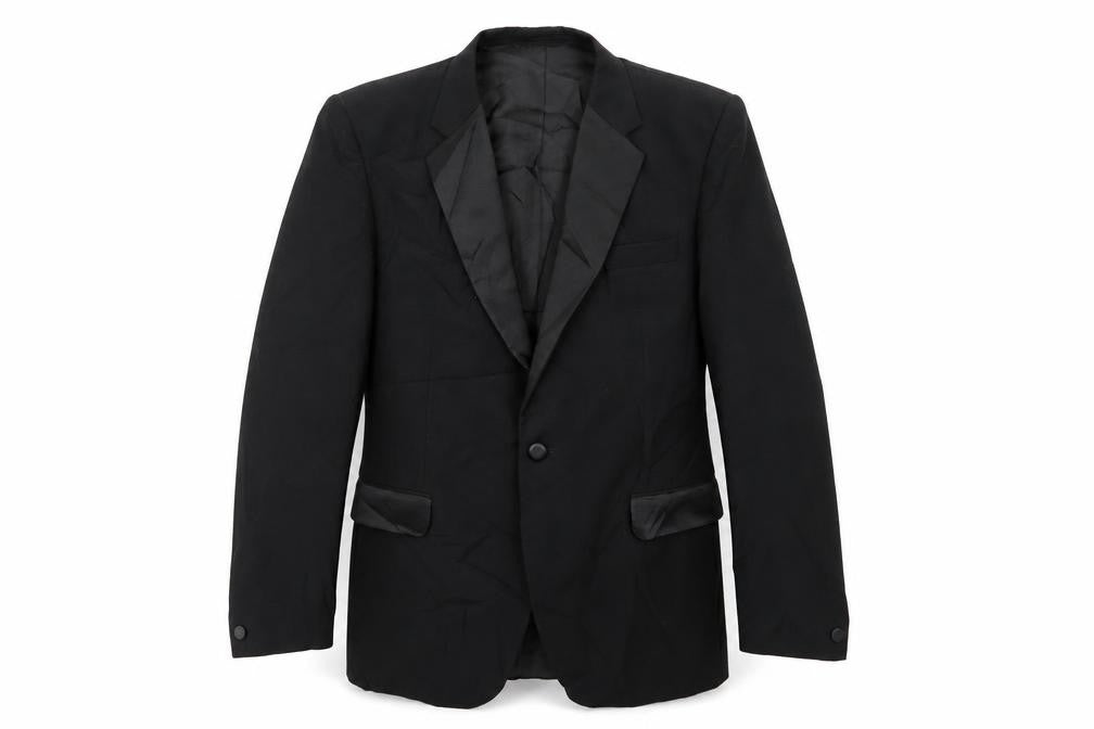 Preworn Mens Black   Jacket Blazer Size 42