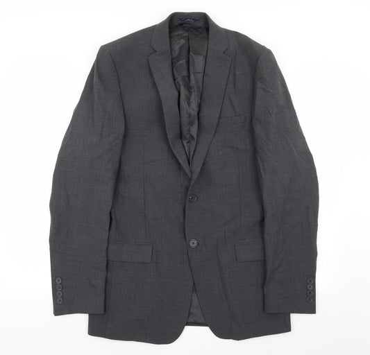 M&S Mens Grey   Jacket Blazer Size 38