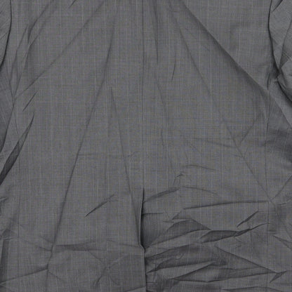 Next Mens Grey Check  Jacket Blazer Size 42