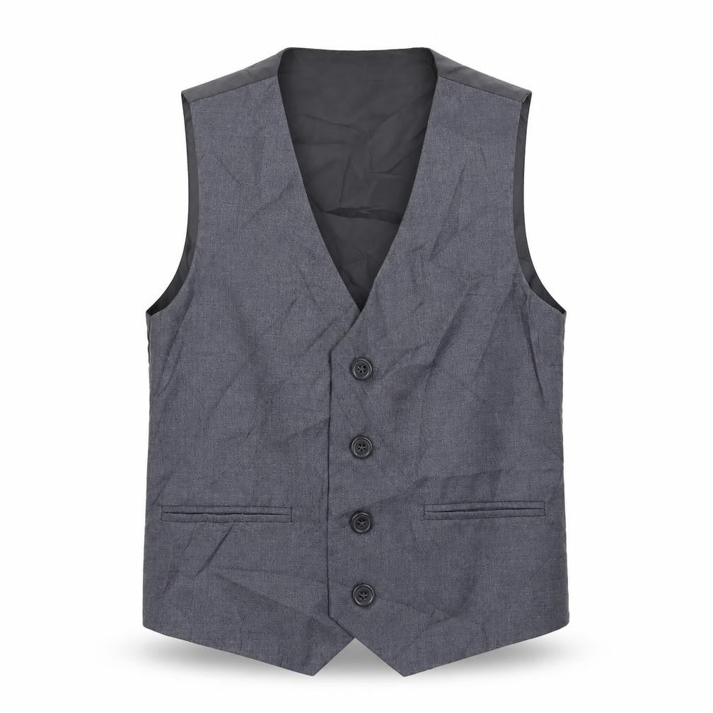 VivaKi Boys Grey   Jacket Waistcoat Size 5 Years