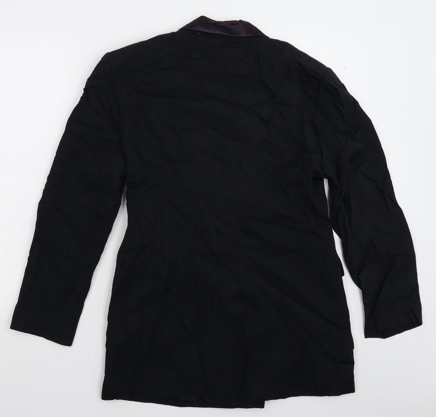 Oui Womens Black   Jacket Suit Jacket Size 12