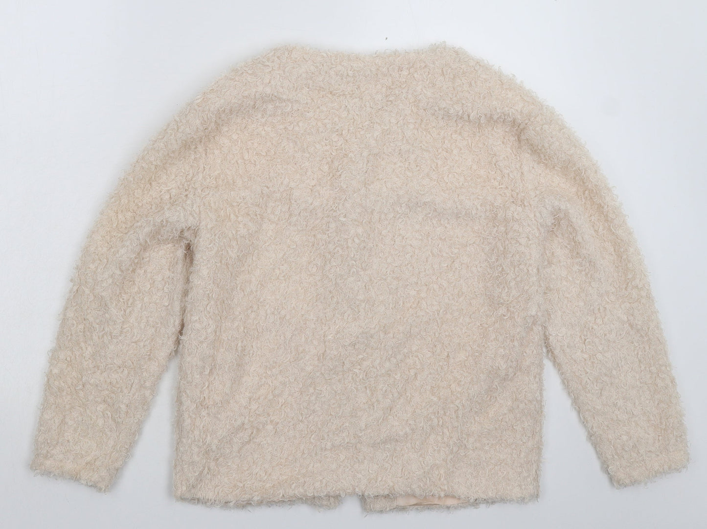 H&M Womens Beige   Jacket  Size M