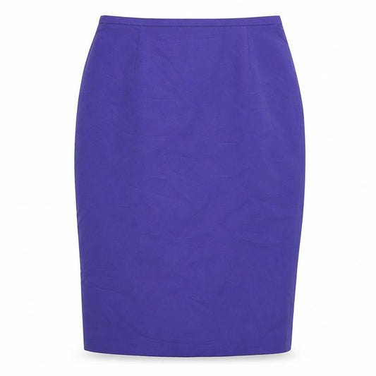 Yvonne Gyllon Womens Blue   Straight & Pencil Skirt Size 29 in