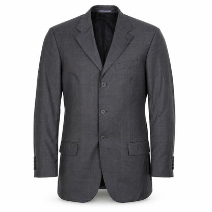 Next Mens Grey Check  Jacket Suit Jacket Size 38