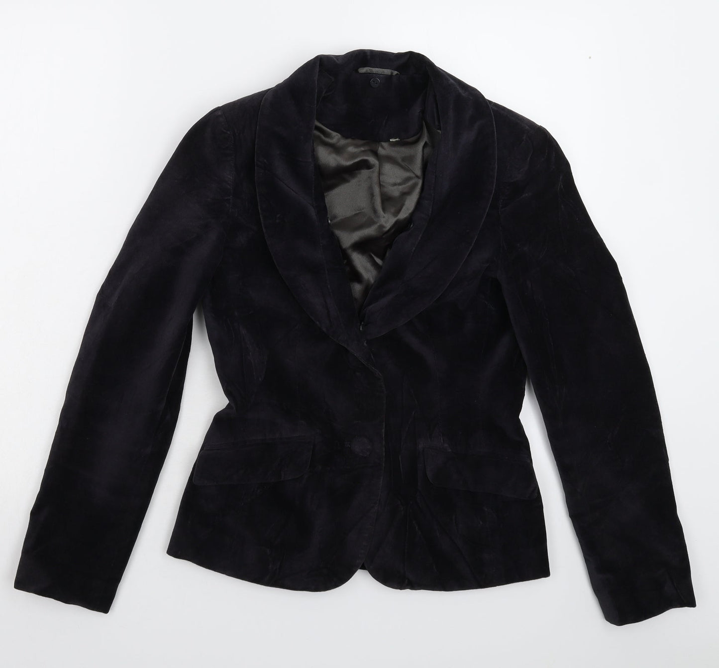 Preworn Womens Black   Jacket Blazer Size 10