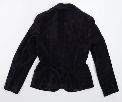 Preworn Womens Black   Jacket Blazer Size 10