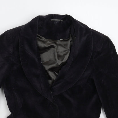 Preworn Womens Black   Jacket Blazer Size 10