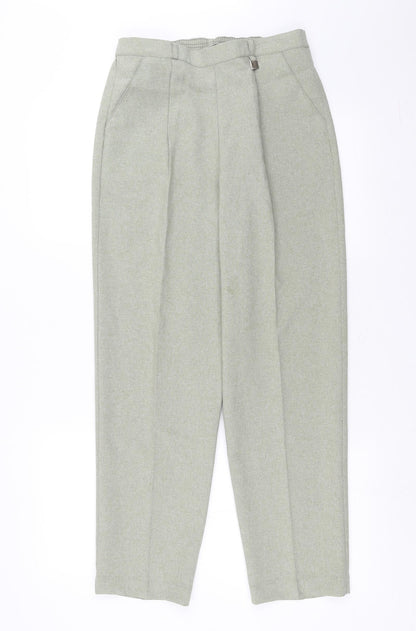 Classics Womens Green   Trousers  Size 12 L28 in