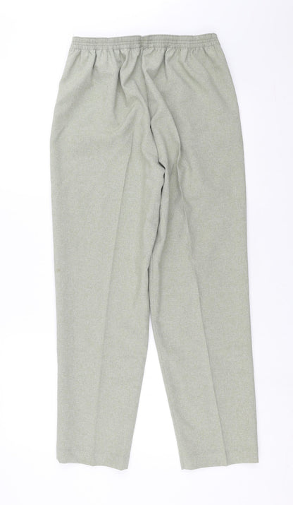 Classics Womens Green   Trousers  Size 12 L28 in