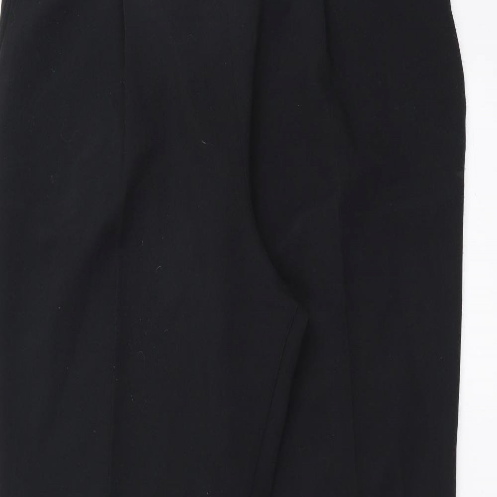 Marks and Spencer Womens Black   Trousers  Size 14 L26 in