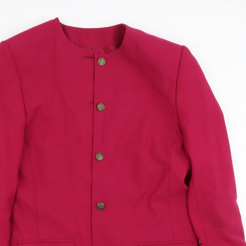 St michael  Womens Purple   Jacket Suit Jacket Size 16