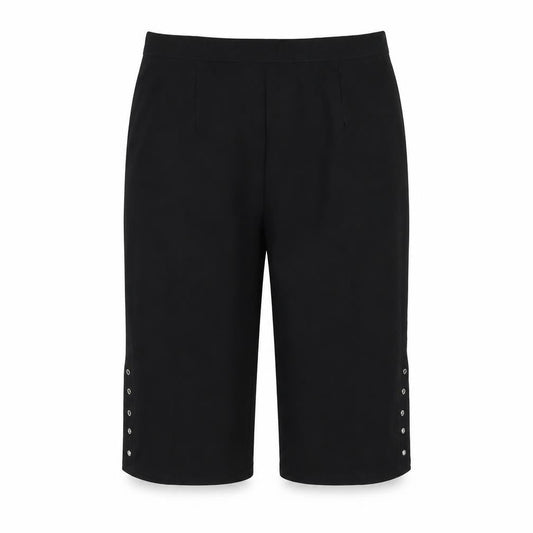 Preworn Womens Black   Cropped Trousers Size 2XL  - 17 in inside leg