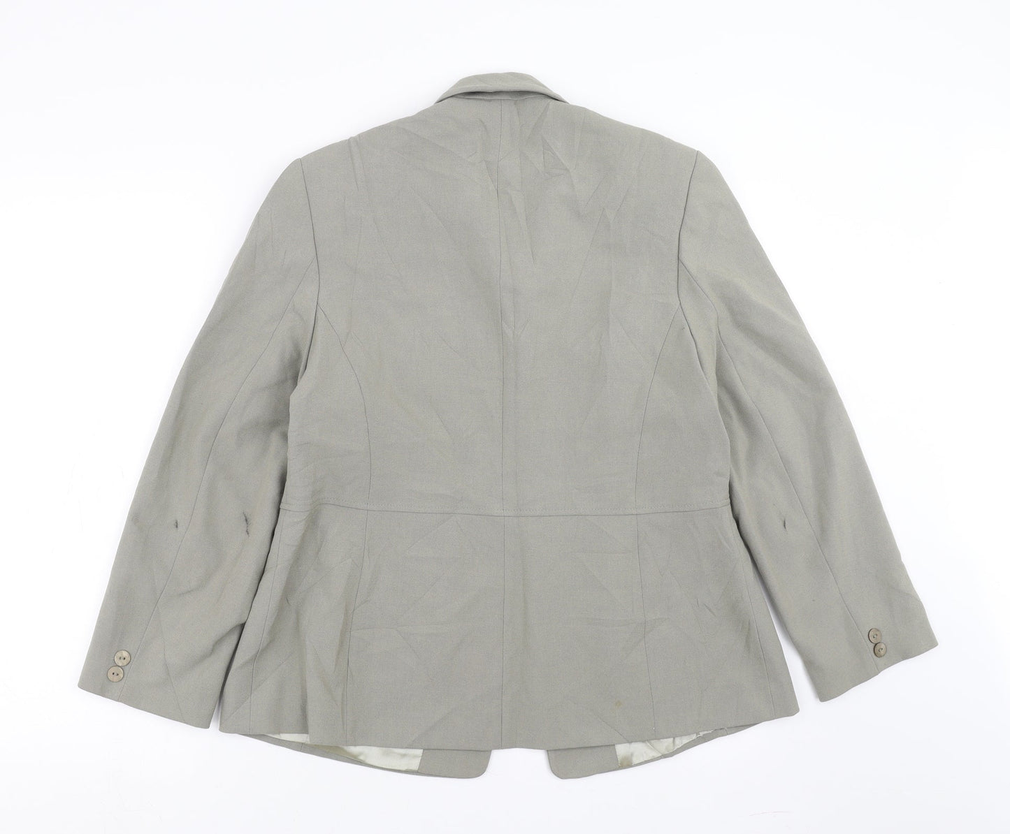 BHS Womens Green   Jacket Suit Jacket Size 14