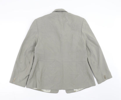 BHS Womens Green   Jacket Suit Jacket Size 14