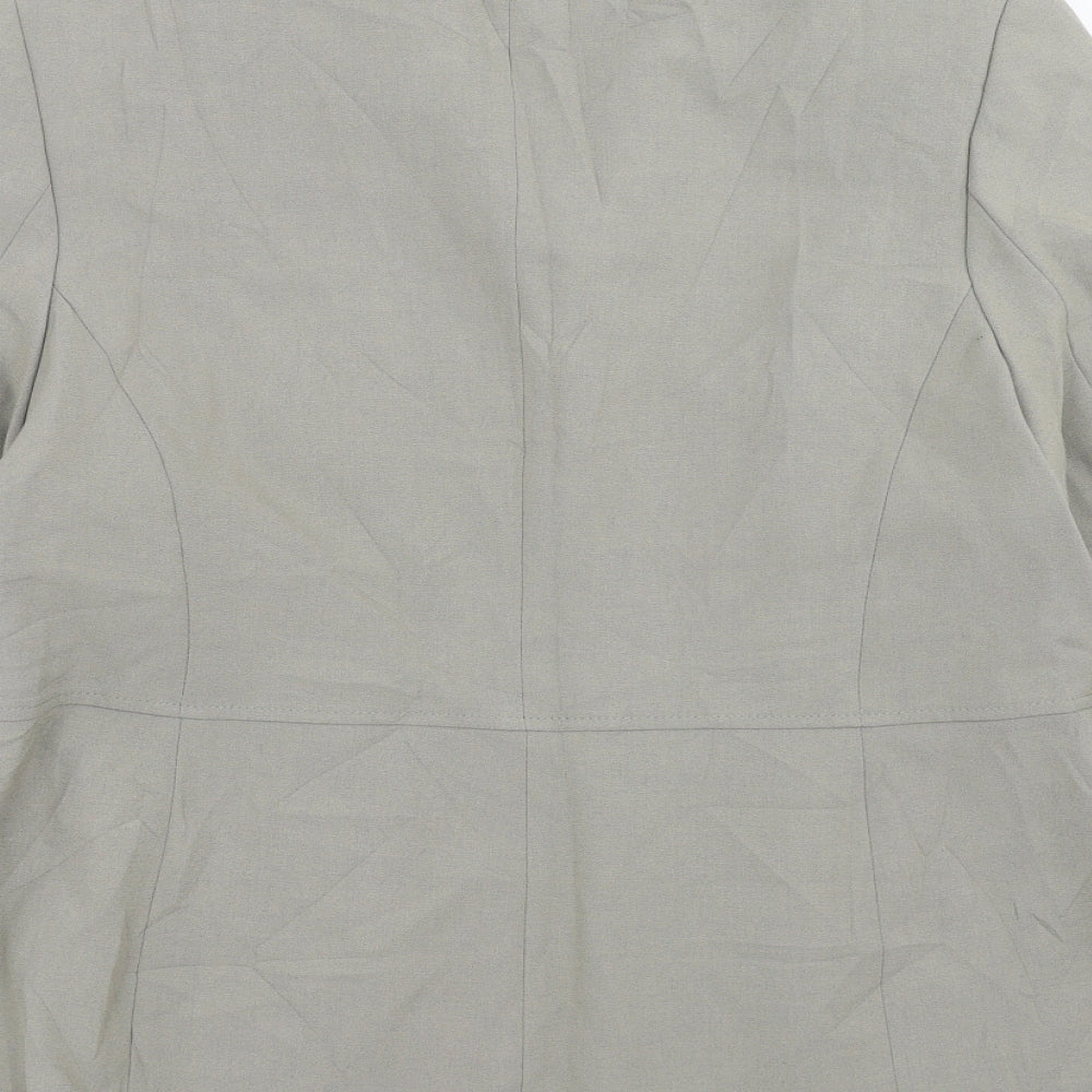 BHS Womens Green   Jacket Suit Jacket Size 14