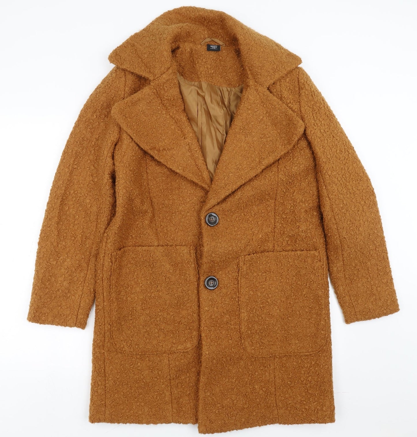 PEP&CO Womens Brown   Jacket Coat Size 8