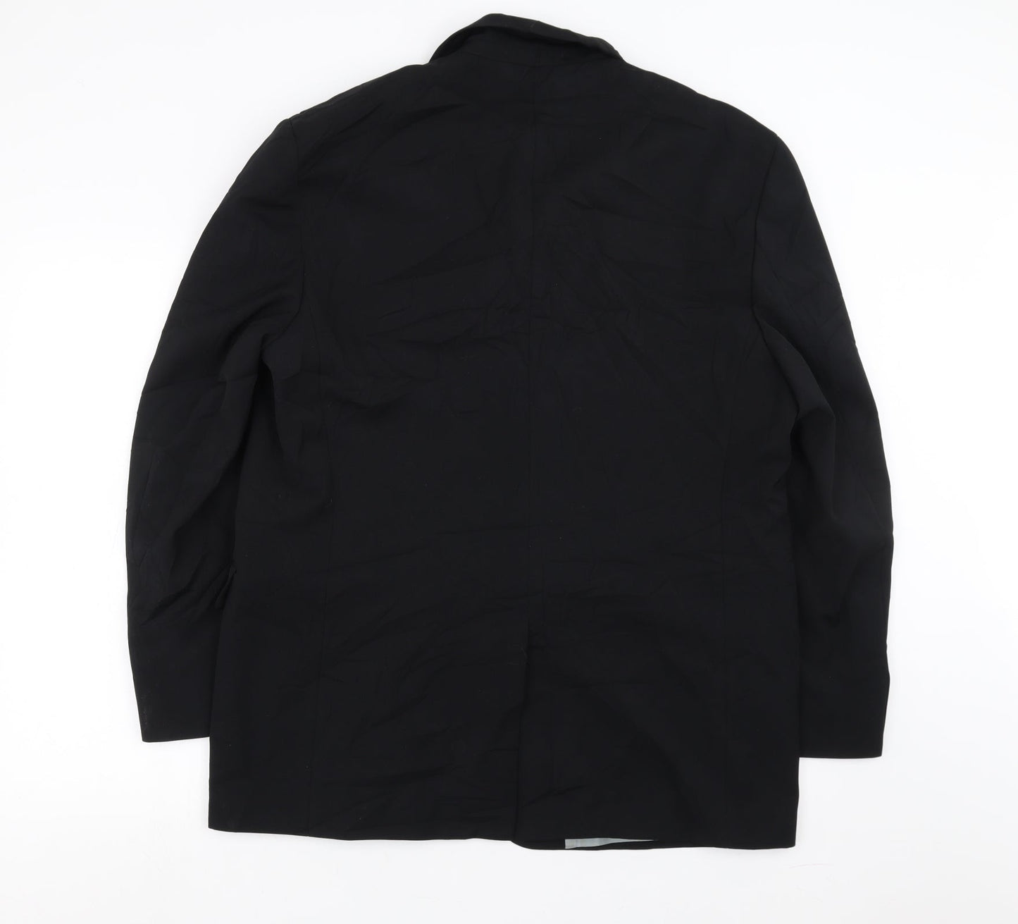 Wilson Mens Black   Jacket Suit Jacket Size 42