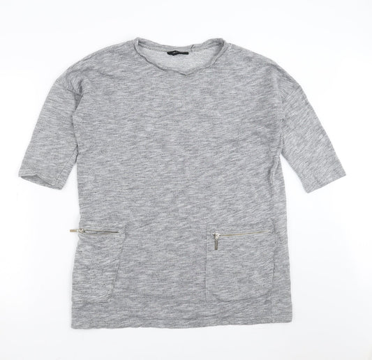 NEXT Womens Grey   Pullover Sweatshirt Size 12