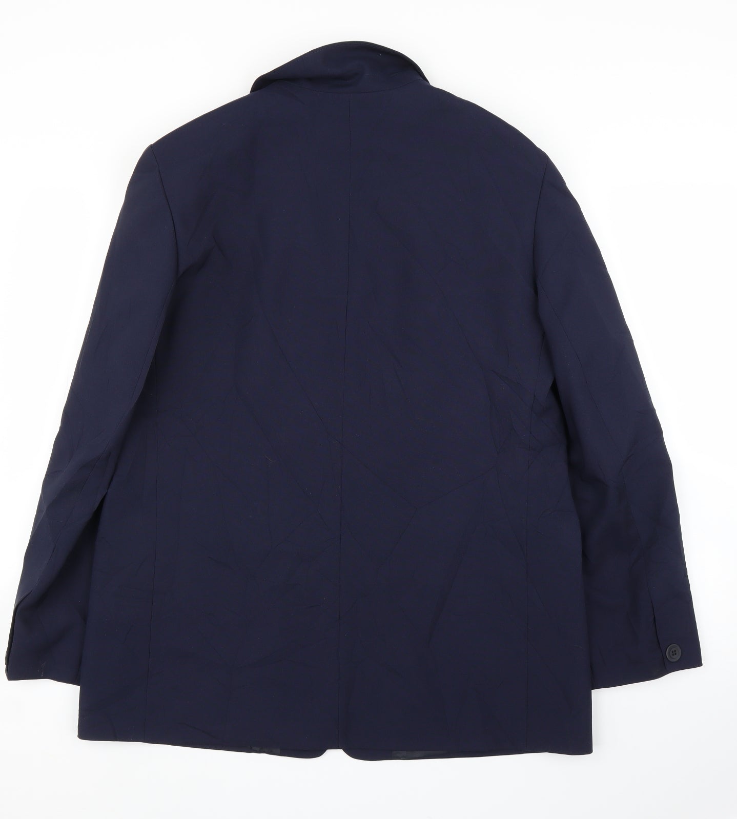 Preworn Mens Blue   Jacket Suit Jacket Size 40