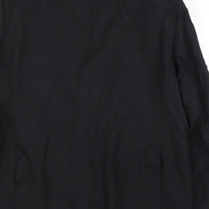 Charlton Gray  Womens Black   Jacket Suit Jacket Size 46