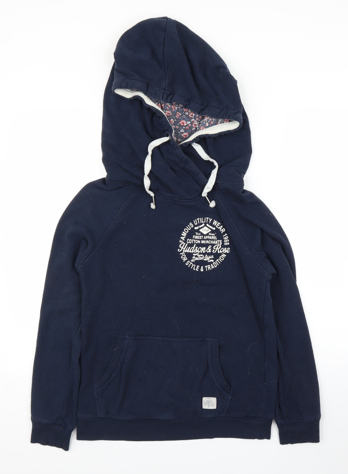 New Look Womens Blue   Pullover Hoodie Size 10