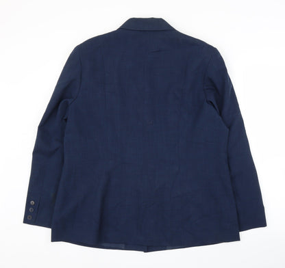 Bonmarché Womens Blue Jacket Suit Jacket Size 16