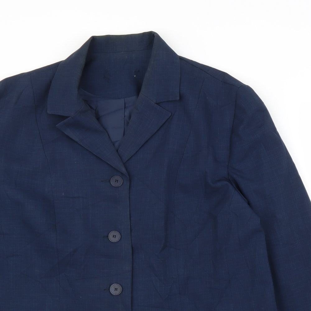 Bonmarché Womens Blue   Jacket Suit Jacket Size 16