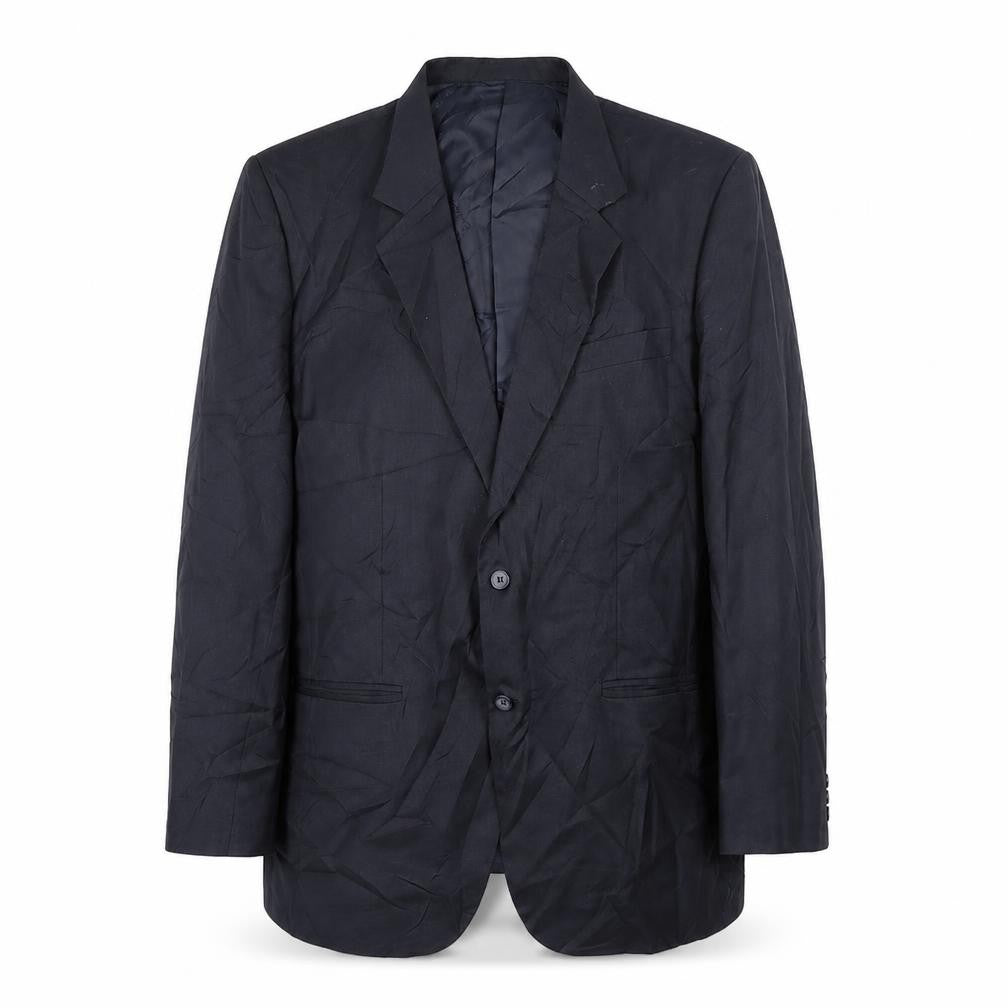 Preworn Mens Blue   Jacket Suit Jacket Size 46