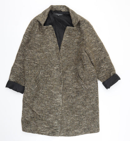 Limited Collection Womens Brown   Overcoat Coat Size 6