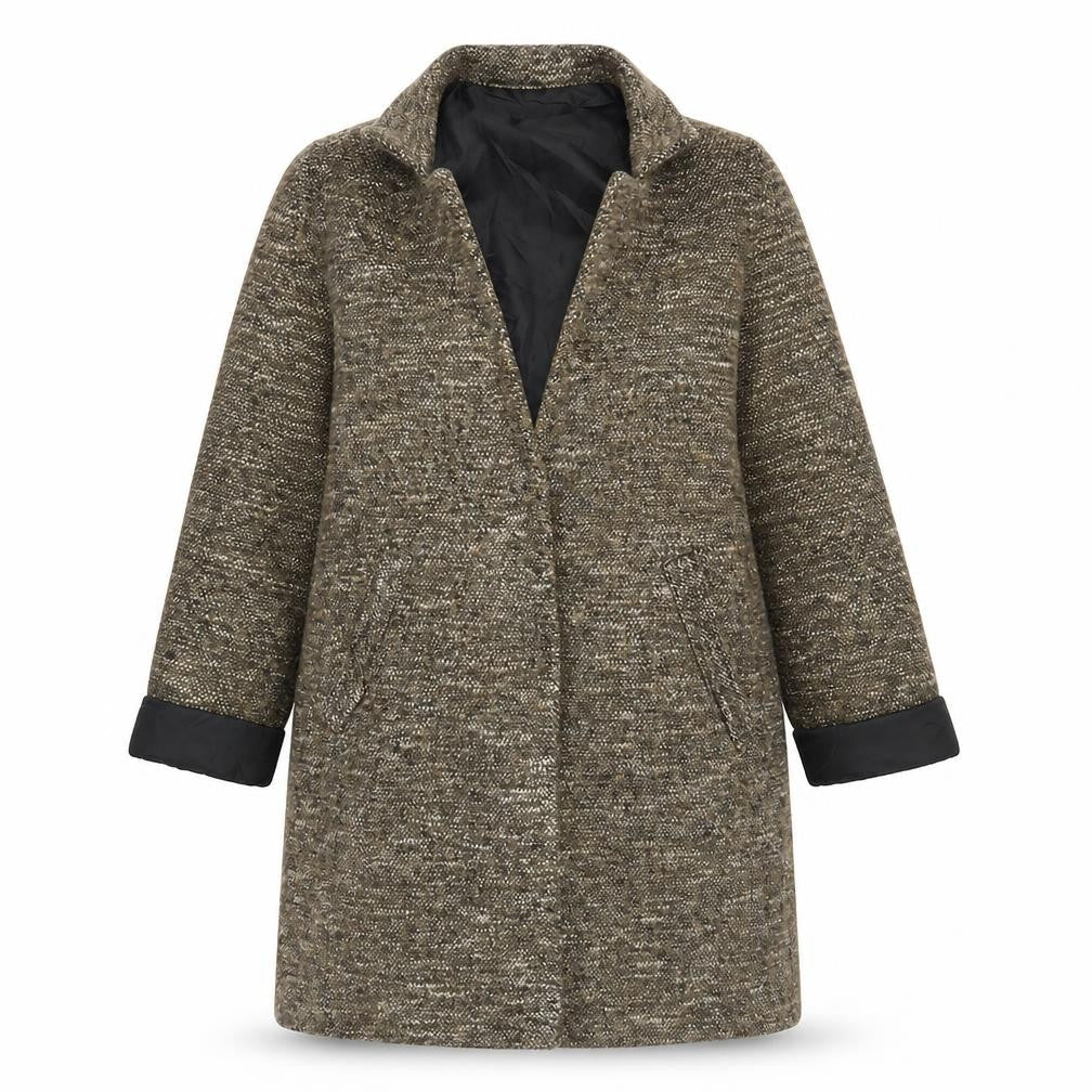Limited Collection Womens Brown   Overcoat Coat Size 6